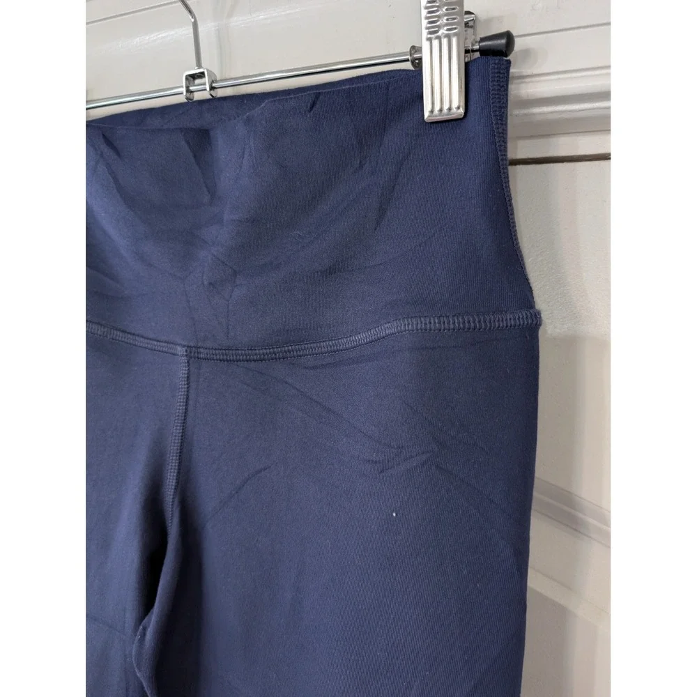 Alo Yoga Womens Navy Blue High Waist Airbrush Leggings Size XS‎ athleisure